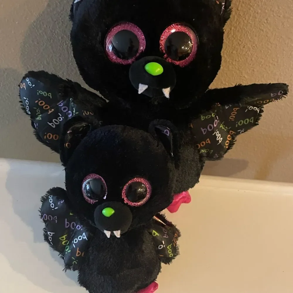 TY Halloween Beanie Boos Dart big and small